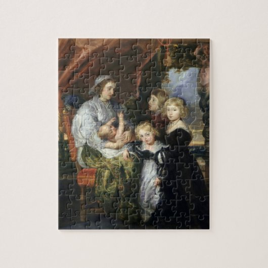 Deborah Kip en haar kinderen Legpuzzel (Verticaal)