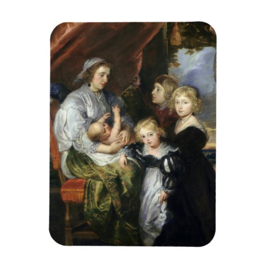 Deborah Kip en haar kinderen Magneet (Verticaal)