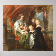 Deborah Kip en haar kinderen - Rubens Fine Art