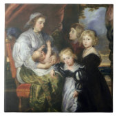 Deborah Kip en haar kinderen Tegeltje (Voorkant)