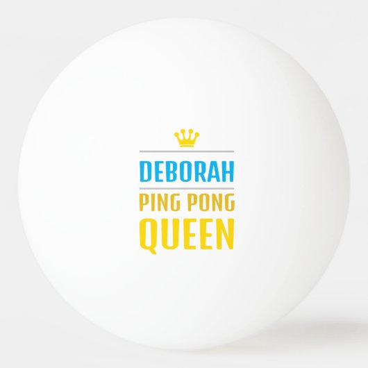 Deborah Pingpongbal (Voorkant)