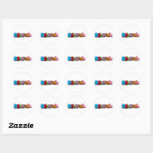 Deborah Ronde Sticker (Vel)