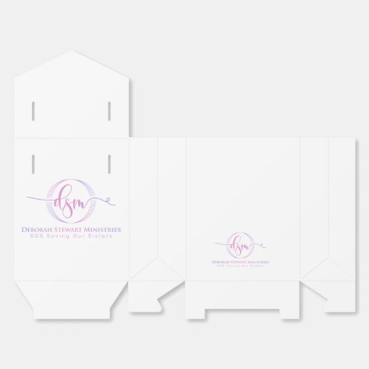 DEBORAH STEWART MINISTRIES BEDANKDOOSJES (Ongevouwen)