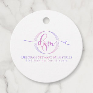 DEBORAH STEWART MINISTRIES BEDANKJES LABELS