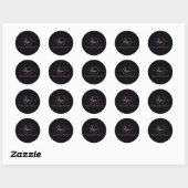 DEBORAH STEWART MINISTRIES RONDE STICKER (Vel)