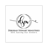 DEBORAH STEWART MINISTRIES RUBBERSTEMPEL (Afrduk)