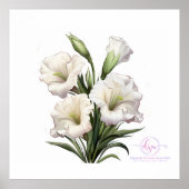 DEBORAH STEWART MINISTRIES-WHITE LILY POSTER (Voorkant)