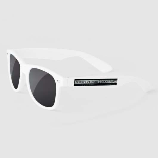 Debord's Plastic Sunglasses Zonnebrillen (Links)
