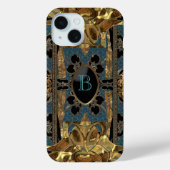 Debourg Blythe Monogram Case-Mate iPhone Case (Achterkant)