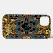 Debourg Blythe Protective Monogram Case-Mate iPhone Case (Achterkant (horizontaal))