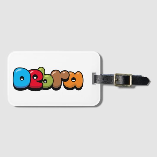 Debra Bagagelabel (Voorkant (horizontaal))