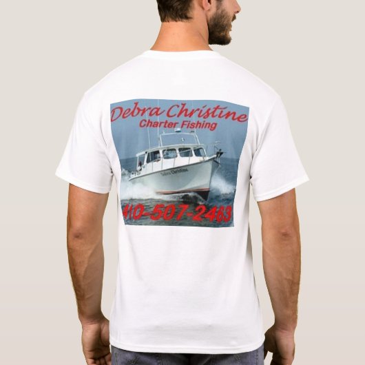 Debra Christine Charters T-shirt (Achterkant)
