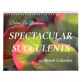 Debra Lee Baldwin's Spectacular Succulents 12-mo Kalender