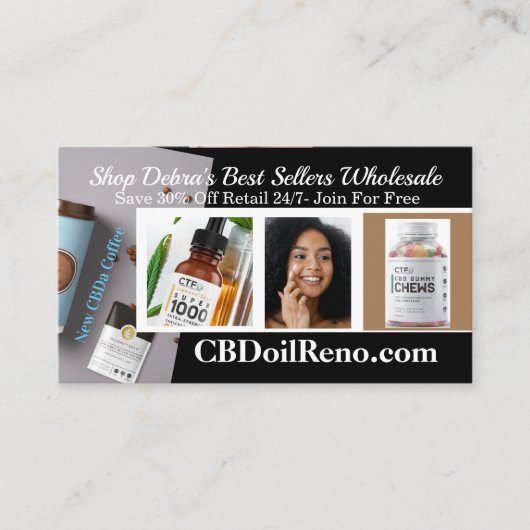 Debras Visitekaartje (Voorkant)