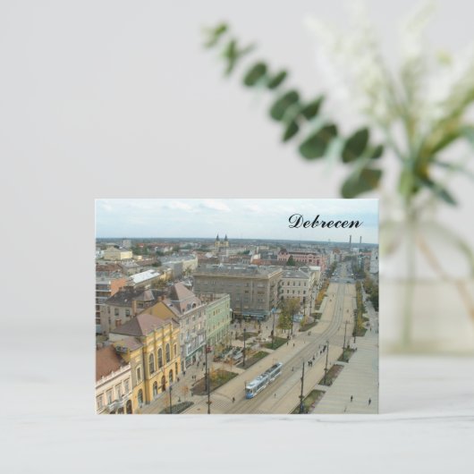 Debrecen Briefkaart (Staand voorkant)