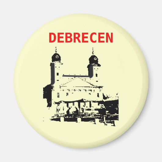 DEBRECEN MAGNEET (Voorkant)