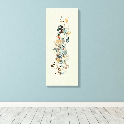 Debris I Canvas Afdruk (Insitu (Houten vloer))