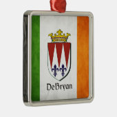 DeBryan Ierse vlag Metalen Ornament (Rechts)