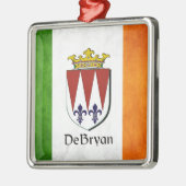 DeBryan Ierse vlag Metalen Ornament (Links)