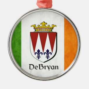 DeBryan Irish Flag Metalen Ornament