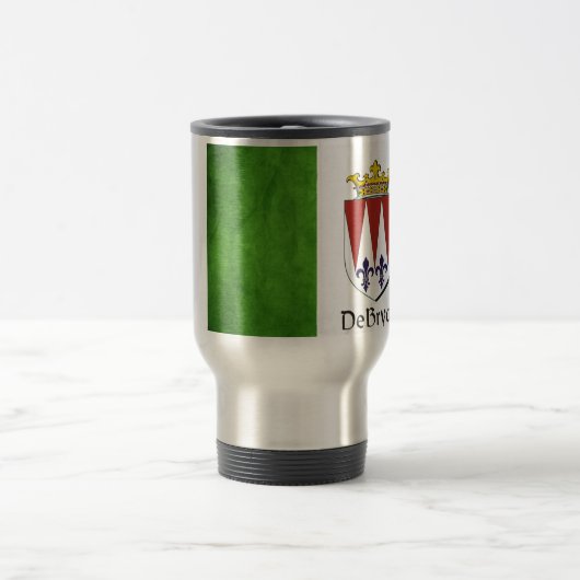 DeBryan Irish Flag Reisbeker (Center)