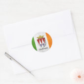 DeBryan Irish Flag Ronde Sticker (Envelop)