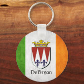DeBryan Irish Flag Sleutelhanger (Voorkant)