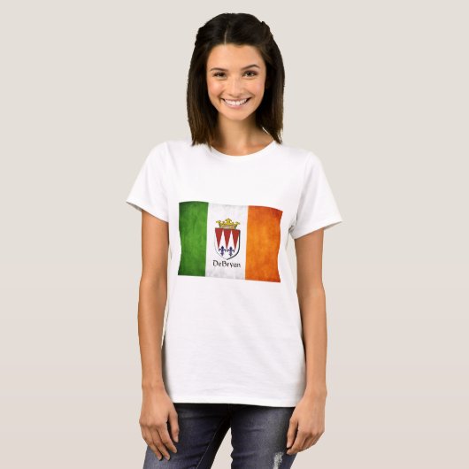 DeBryan Irish Flag T-shirt (Voorkant volledig)