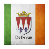 DeBryan Irish Flag Tegeltje (Voorkant)