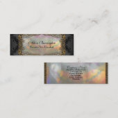 Debsaulea Skinny Elegant Professional Mini Visitekaartje (Voorkant / Achterkant)