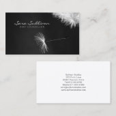 Debt Counselor Visitekaartje Paardenbloem Closeup (Voorkant / Achterkant)