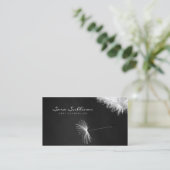 Debt Counselor Visitekaartje Paardenbloem Closeup (Staand voorkant)