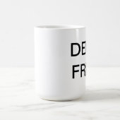 Debt Free Coffee Cup Koffiemok (Center)