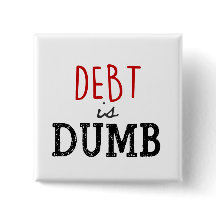 Debt is stom Dave Ramsey Quote Motivatie