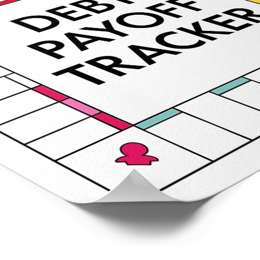 Debt Payoff Tracker Poster (Hoek)