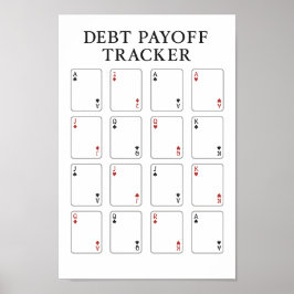 Debt Payoff Tracker Poster