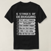 Debuggen Bug Coding Computer Science Programmer C T-shirt (Design voorkant)