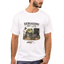 Debugging My Life Grappig Programmeur T-Shirt | Co