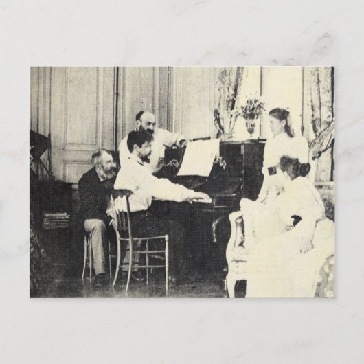 debussie 1893 briefkaart (Voorkant)