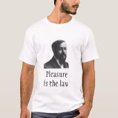 Debussie: Plezier is de wet Tshirt (Voorkant)