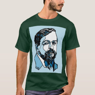 Debussy Franse impressionist Composer Graphic T-shirt