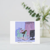 Debussy's Prélude à l'après-midi d'un faune Feestdagenkaart (Staand voorkant)