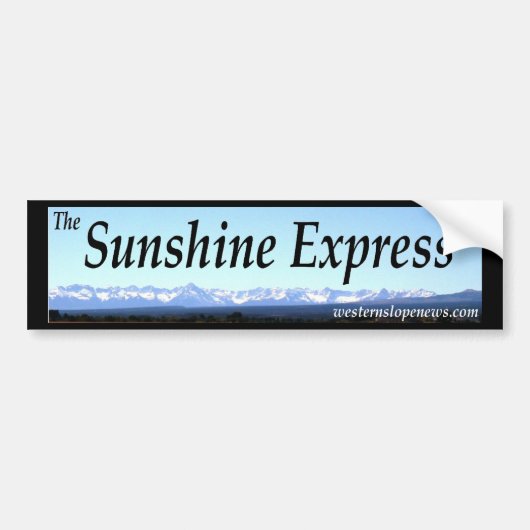 Debut Banner Bumpersticker (Voorkant)