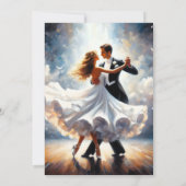 Debutante Ball Cotillion Ballroom Dancing Kaart (Achterkant)