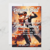 Debutante Ball Cotillion Ballroom Dancing Kaart (Voorkant)
