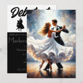 Debutante Ball Cotillion Ballroom Dancing Kaart (Voorkant / Achterkant)