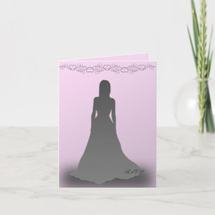 Debutante in Silhouette RSVP