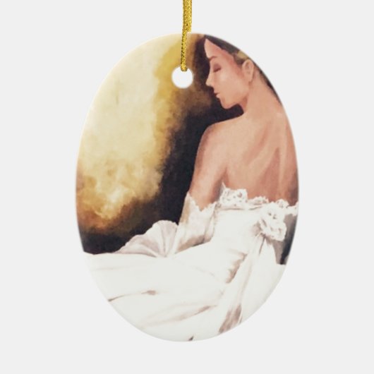 Debutante Keramisch Ornament (Voorkant)