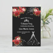 Debutantenfeest Uitnodiging (Staand voorkant)