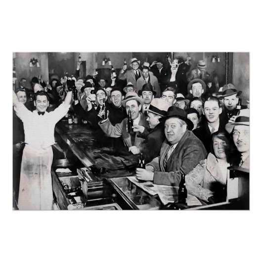 DEC 5 van 1933. VERBOD VERSTREKT PASSEND Perfect Poster (Voorkant)